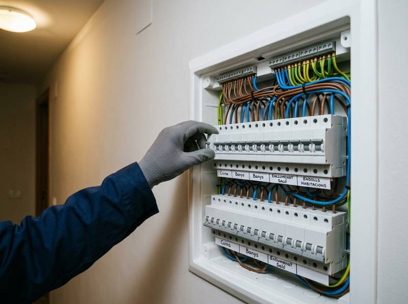 Cuadro eléctrico general nuevo con boletín CIE, Santa Pola
